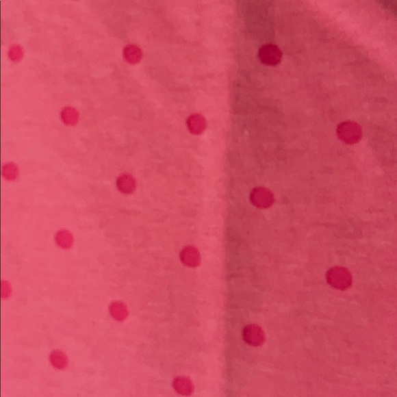 🌺Victoria’s Secret pink w/ dots oversized tee🌺 - Picture 3 of 4